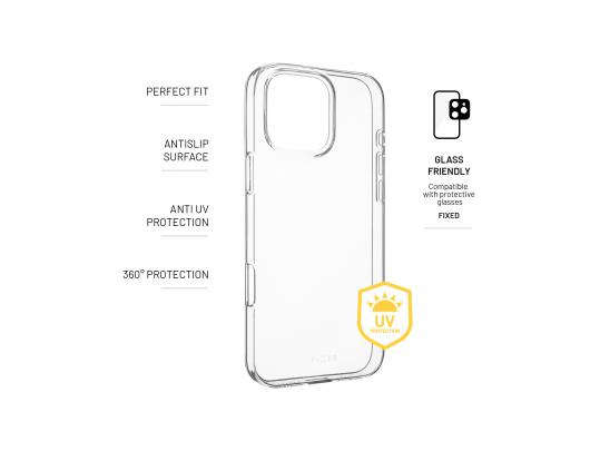 Dėklas Fixed Story Apple iPhone 16 Pro Max Permatoma