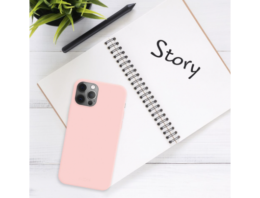 Dėklas Fixed Story Apple iPhone 16 Pro Max Rožinė