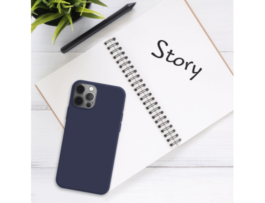 Dėklas Fixed Story Apple iPhone 16 Pro Mėlyna