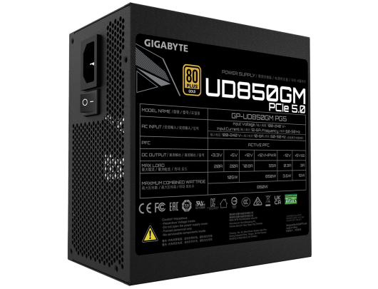 Maitinimo blokas Gigabyte GP-UD850GM 850 W