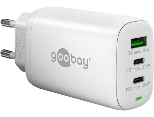 Įkroviklis Goobay USB-C PD GaN Multiport Fast Charger 65 W