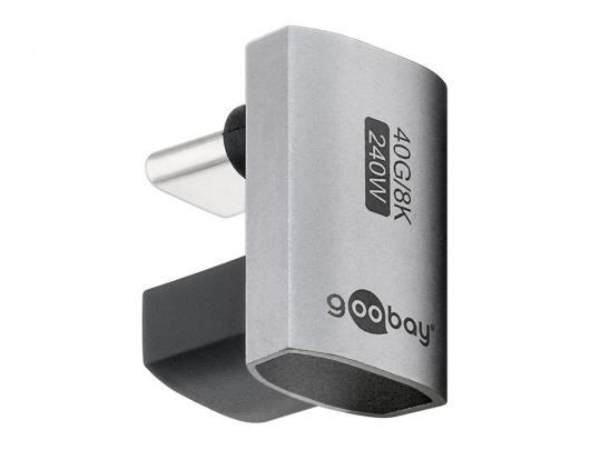 Adapteris Goobay 74445, USB-C, 180° U-Shape, USB4