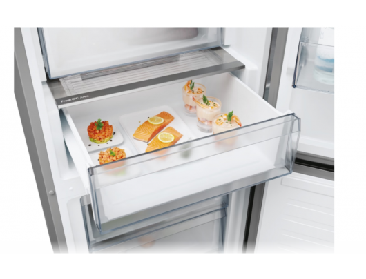 Šaldytuvas Candy CNCQ4T620CX 205 cm Inox