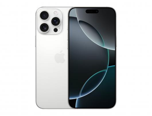 Mobilusis telefonas Apple iPhone 16 Pro 6.3" Balto titano, 128 GB