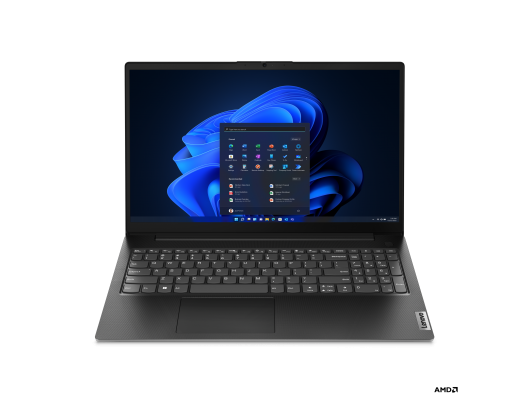 Nešiojamas kompiuteris Lenovo Essential V15 G4 AMN Black 15.6" IPS FHD 1920x1080 pixels Anti-glare AMD Ryzen 5 7520U 16GB Soldered LPDDR5 512GB AMD R