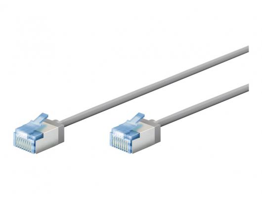 Tinklo kabelis Goobay Goobay patch cable 15 cm pilka