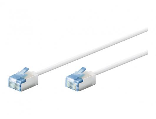 Kabelis Goobay Goobay patch cable 15 cm baltas