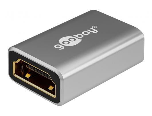 Adapteris Goobay 72008 Juoda Sidabrinė