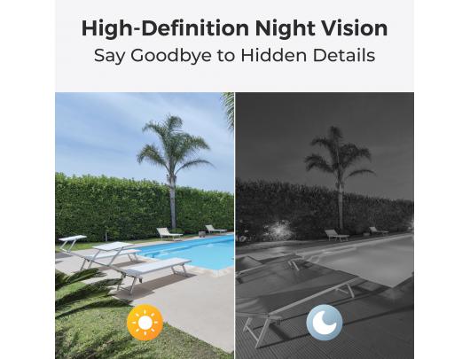 Kamera Reolink W320, WiFi apsaugos, išmanus aptikimas, kulka, 5 MP, 4.0mm fiksuotas, IP66, H.264, Micro SD, maks. 256GB