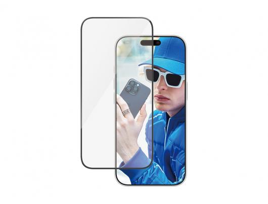 Ekrano apsauga PanzerGlass Apple iPhone 16 Pro Silikonas grūdintas stiklas polietileno tereftalatas (PET) Juoda Skaidri