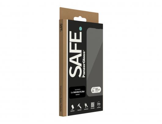 Ekrano apsauga SAFE by PanzerGlass Xiaomi Redmi Note 12 5G Juoda Skaidri