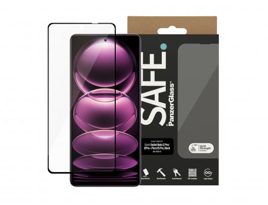 Ekrano apsauga PanzerGlass SAFE Juoda Skaidri