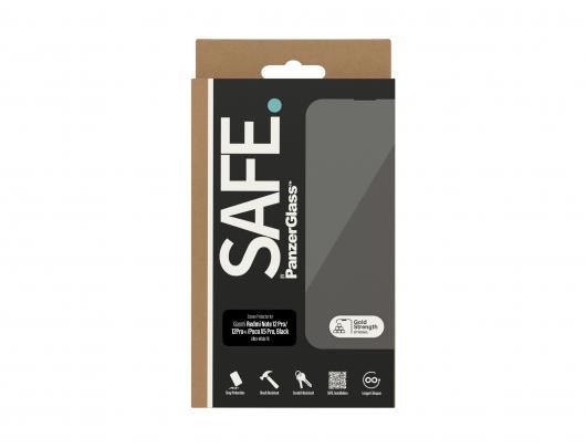 Ekrano apsauga PanzerGlass SAFE Juoda Skaidri
