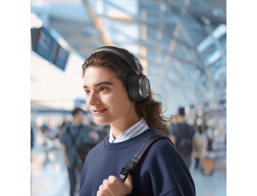 Ausinės Anker Soundcore Space One Pro Sulankstomos Jet Black