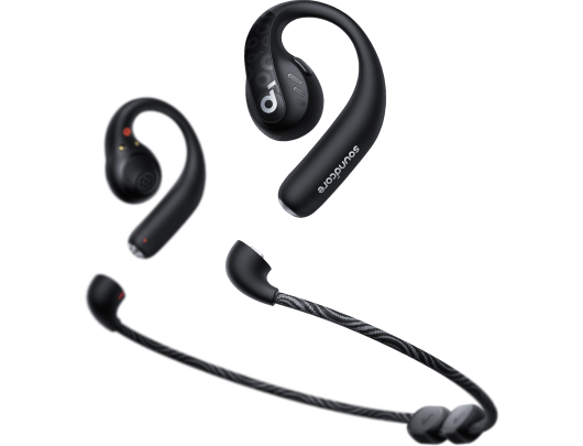 Ausinės Anker AeroFit Pro Midnight Black