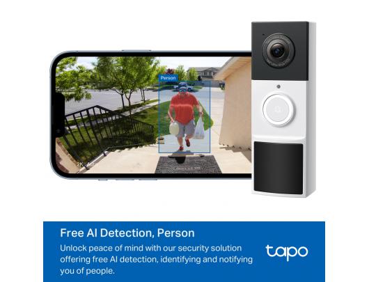 Vaizdo durų skambutis TP-LINK Tapo D210 3 MP