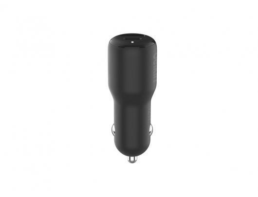 Automobilinis įkroviklis Belkin CCB005btBK 42w-30w USB-C PD PPS + 12w USB-A