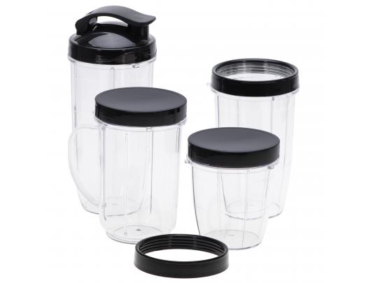 Blenderis Adler AD 4084, stalo, 1200 W, BPA neturintis indas, indo talpa 0.3+0.5+0.5+0.7 L, ledo smulkinimas, nerūdijantis plienas
