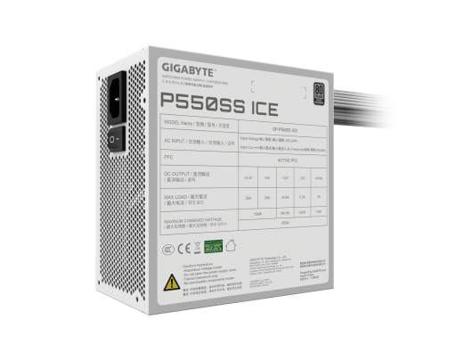 Maitinimo blokas Gigabyte GP-P550SS ICE GEU1 550 W