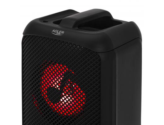 Bluetooth kolonėlė Adler AD 1903 2x5 W Juodas Nešiojamas Bluetooth Belaidis ryšys