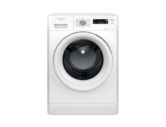 Skalbimo mašina Whirlpool FFS 7469 W EE, energijos klasė A, priekinis pakrovimas, 7 kg, 1400 RPM, gylis 57.5 cm, plotis 59.5 cm, LED ekranas, balta.