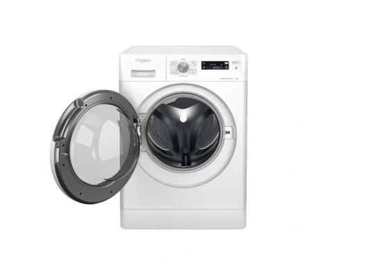 Skalbimo mašina Whirlpool FFS 7469 W EE, energijos klasė A, priekinis pakrovimas, 7 kg, 1400 RPM, gylis 57.5 cm, plotis 59.5 cm, LED ekranas, balta.
