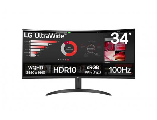 Monitorius LG 34WR50QK-B 34 in