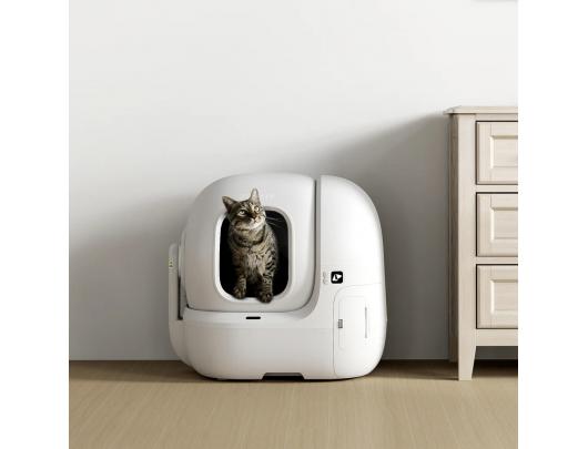 Automatinė kačių kraiko dėžė PETKIT PUROBOT MAX Pro Balta