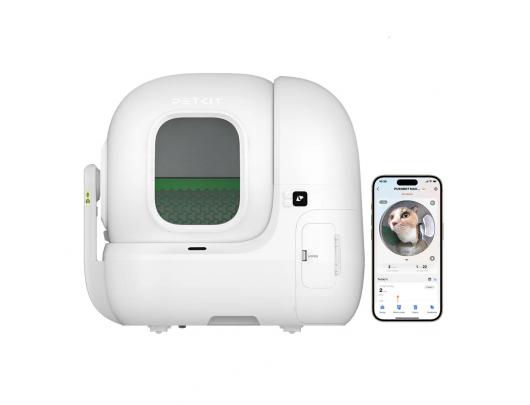 Automatinė kačių kraiko dėžė PETKIT PUROBOT MAX Pro Balta