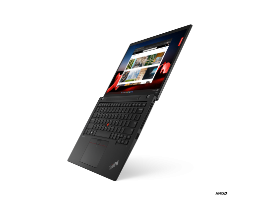 Nešiojamas kompiuteris Lenovo ThinkPad T14s Deep Black 14" IPS WUXGA 1920x1200 pixels Anti-glare AMD Ryzen 5 7540U 16GB Soldered LPDDR5x Solid-state