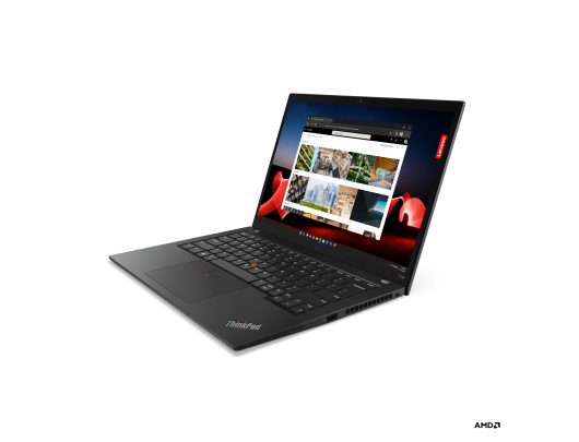 Nešiojamas kompiuteris Lenovo ThinkPad T14s Deep Black 14" IPS WUXGA 1920x1200 pixels Anti-glare AMD Ryzen 5 7540U 16GB Soldered LPDDR5x Solid-state
