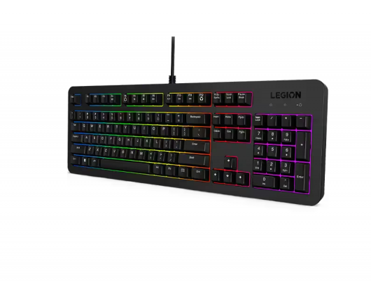 Klaviatūra ir pelė Lenovo Legion KM310 RGB Juoda