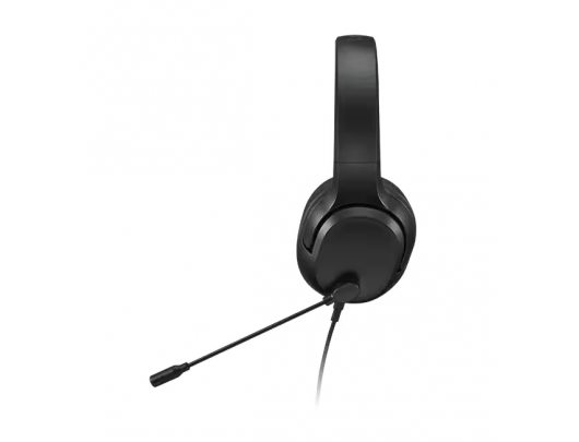 Ausinės Lenovo H110, su įmontuotu mikrofonu, 3.5 mm, juodos.