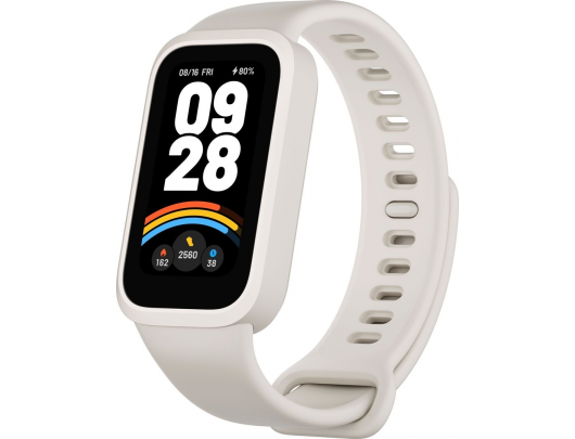 Išmanusis laikrodis Xiaomi Smart Band 9 Active TFT Širdies ritmo matuoklis Bluetooth Smėlio spalvos