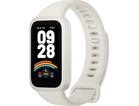 Išmanusis laikrodis Xiaomi Smart Band 9 Active TFT Širdies ritmo matuoklis Bluetooth Smėlio spalvos
