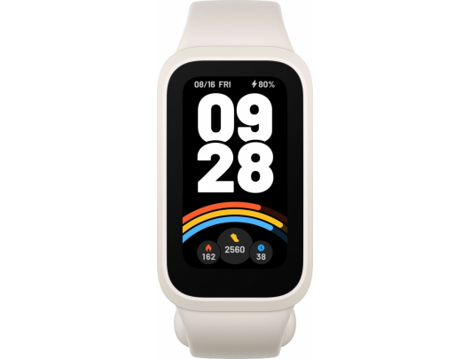 Išmanusis laikrodis Xiaomi Smart Band 9 Active TFT Širdies ritmo matuoklis Bluetooth Smėlio spalvos