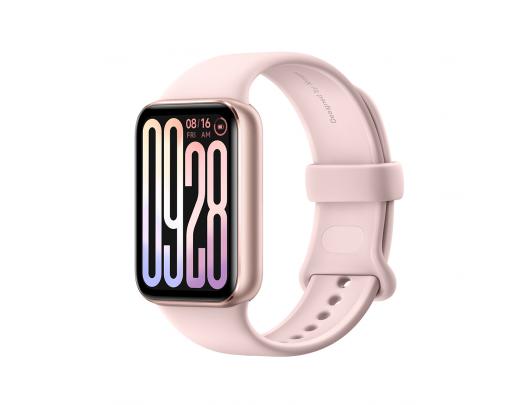 Išmanusis laikrodis Xiaomi Smart Band 9 Pro AMOLED atspari vandeniui rožinio aukso spalvos