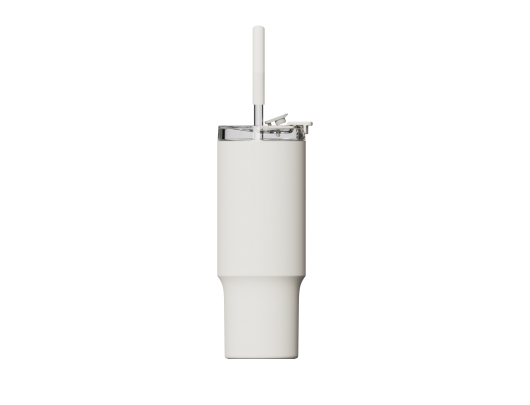 Puodelis Xiaomi Straw Mug 1 L Balta