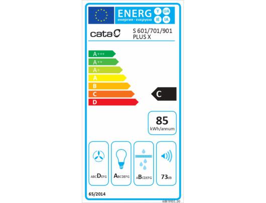 Gartraukis CATA S 901 PLUS X 90 cm nerūdijantis plienas