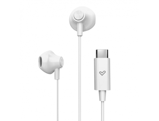 Ausinės Energy Sistem EasyPods Type C USB-C Snow