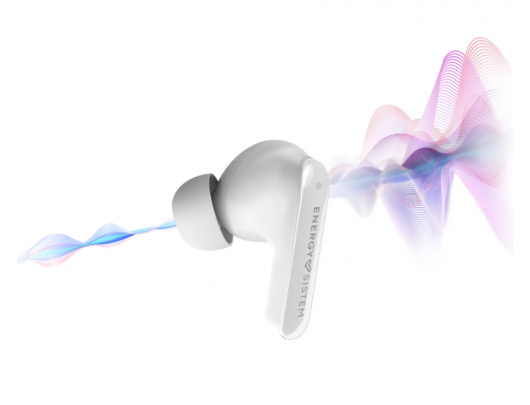 Ausinės Energy Sistem True Wireless Earphones White ANC