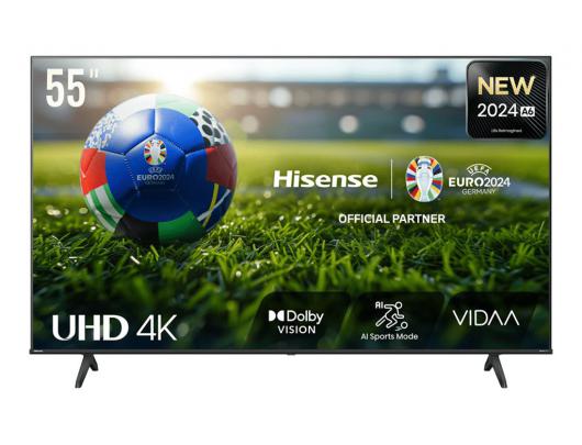 Televizorius Hisense 55A6N 55 colių 139 cm 4K UHD VIDAA