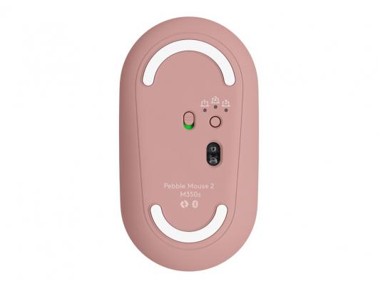 Pelė Logitech Pebble 2 M350S Belaidė Bluetooth Tonal Rose