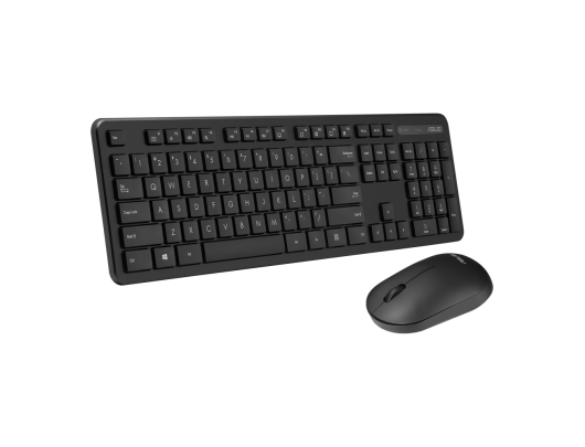 Klaviatūra ir pelė Asus CW100 Belaidė Juoda
