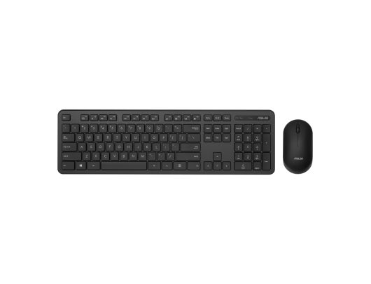 Klaviatūra ir pelė Asus CW100 Belaidė Juoda