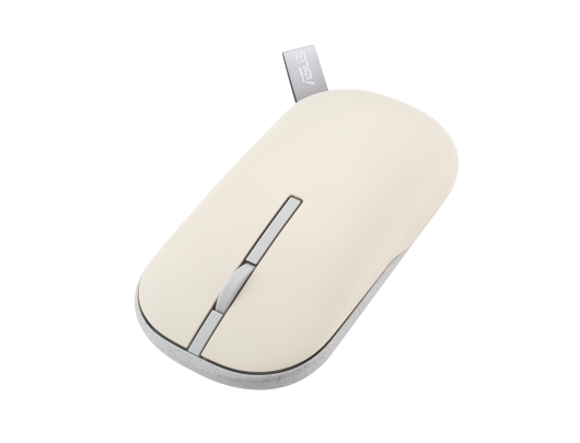 Pelė Asus Marshmallow MD100 2.4 GHz Bluetooth Smėlio spalvos