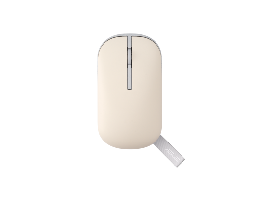 Pelė Asus Marshmallow MD100 2.4 GHz Bluetooth Smėlio spalvos