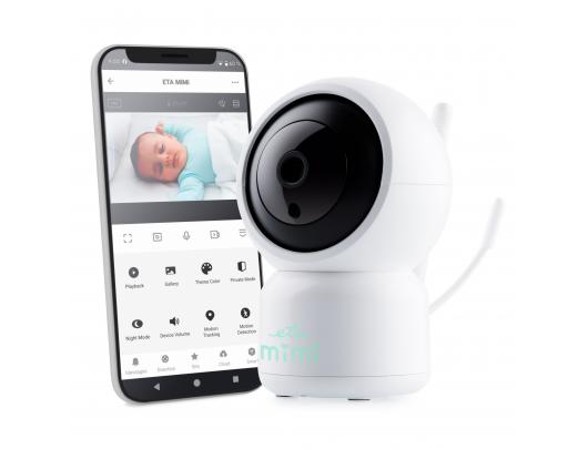 Kūdikių stebėjimo prietaisas ETA ETA630690000 MIMI Lanksti kamera Balta
