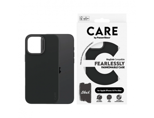 Dėklas PanzerGlass Apple iPhone 16 Pro Max Juoda