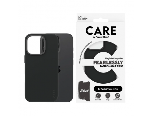 Dėklas PanzerGlass Apple iPhone 16 Pro Juoda